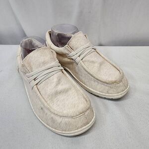 Tommy Bahama Casual Loafers Womens Size 8.5 Fabric Slip On Comfort Boat Shoes